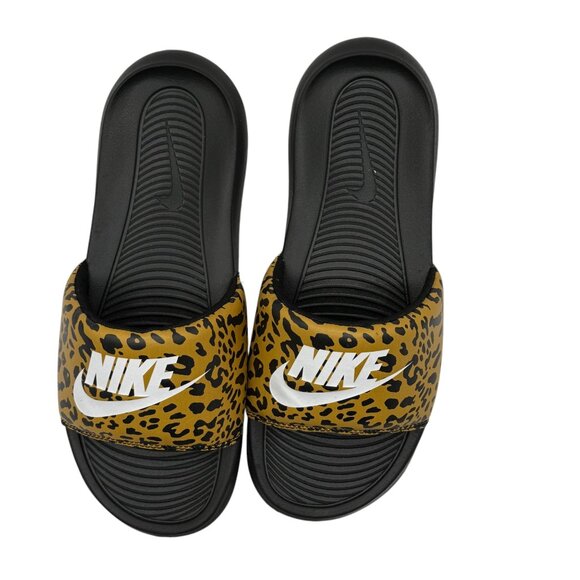 Nike‎ Victori One Slide Women's Size 10 Leopard Print CN9676-700 Sandals - Picture 4 of 8